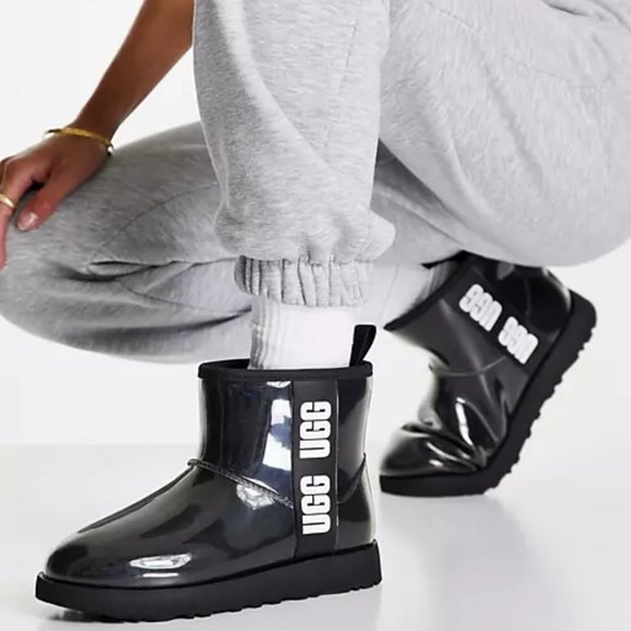 🎁 UGG Classic Clear Mini Waterproof Boots - Picture 2 of 14